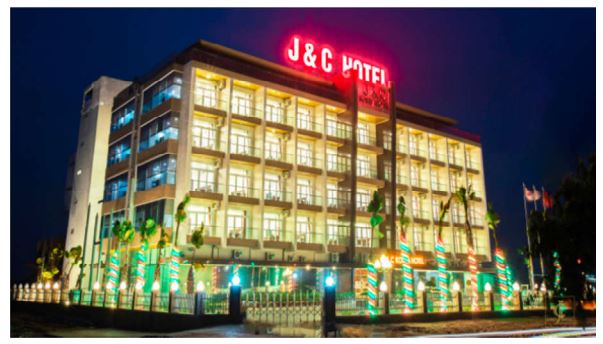Khách sạn J&C Hotel - Nhà Thầu Thi Công Điện Nhẹ Thái Vinh - Công Ty Cổ Phần Thương Mại Và Dịch Vụ Công Nghệ Thái Vinh